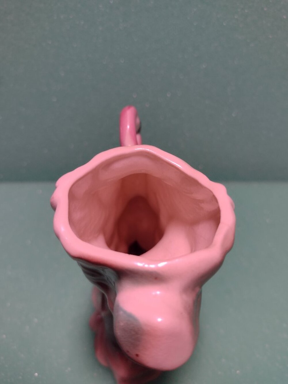 Vintage Stewart B. McCulloch Pottery of California Ceramic Flamingo Bud Vase - Picture 6 of 6